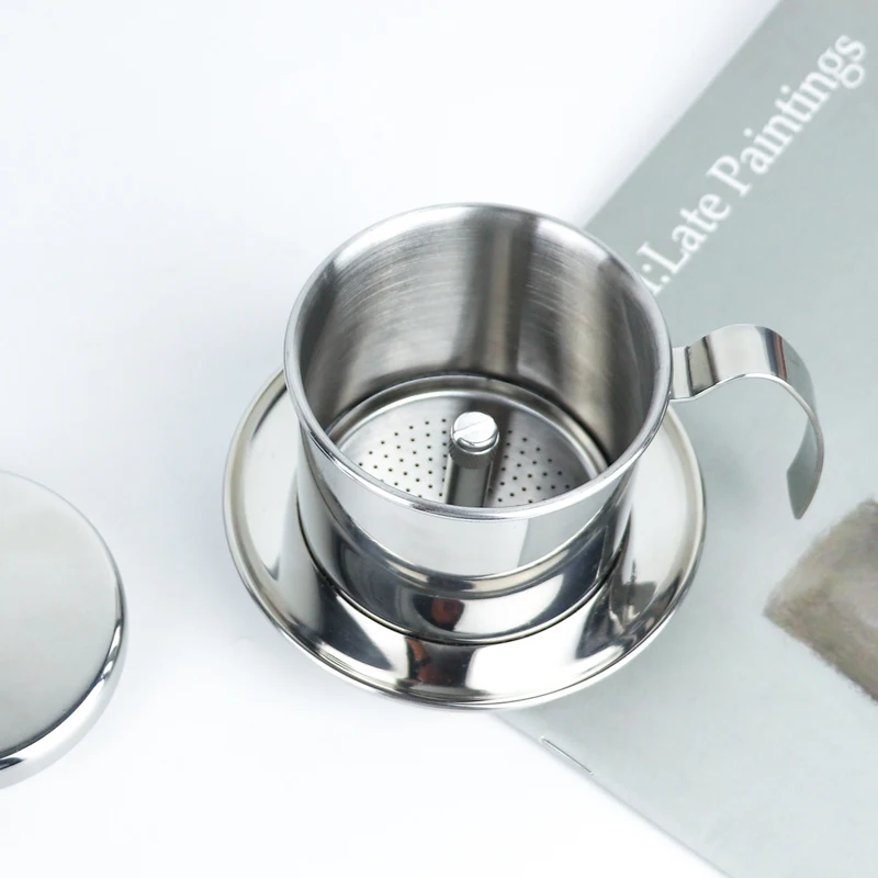 Вьетнамский фильтр-капельница для кофе портативная резная Кофеварка Zhongyuan