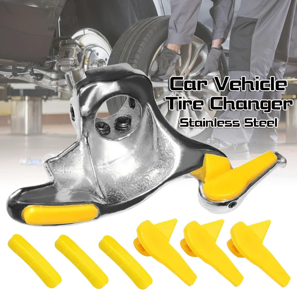 

Tire Changer Car Vehicle Stainless Steel Metal Mount Demount Bird Head Tool Auto Car Styling Accessories Styling Moulding kit