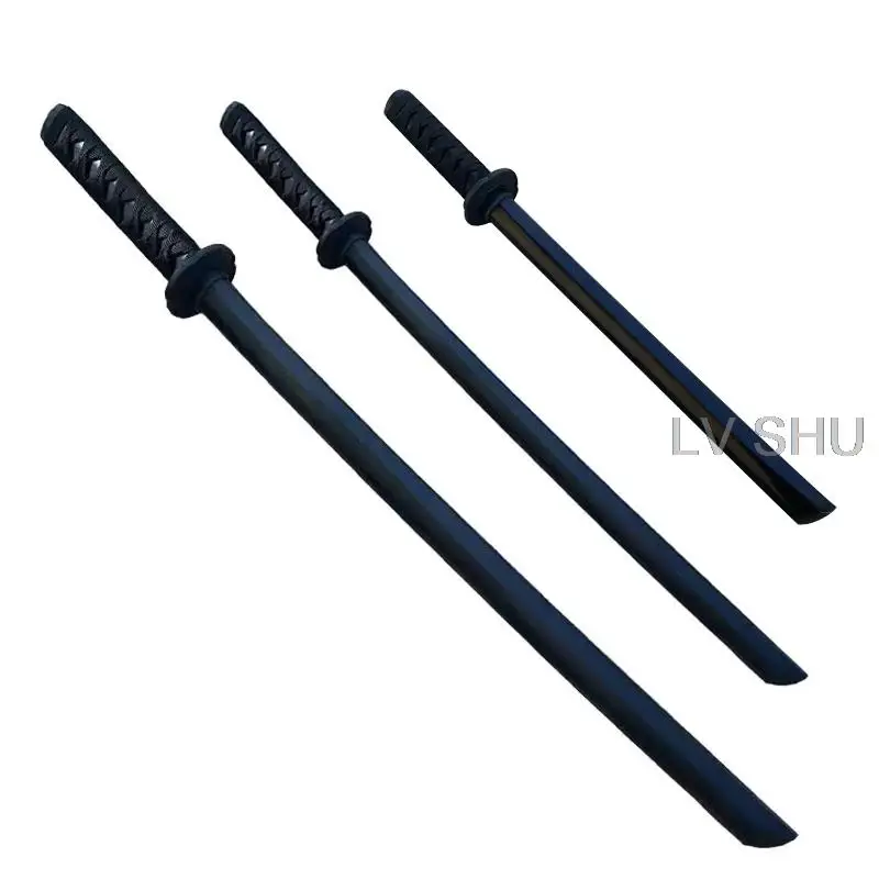 Katana de entrenamiento de calidad Superior de 100cm, espada china de samurái CATAZER, cuchillo Ninja japonés para Cosplay, 80