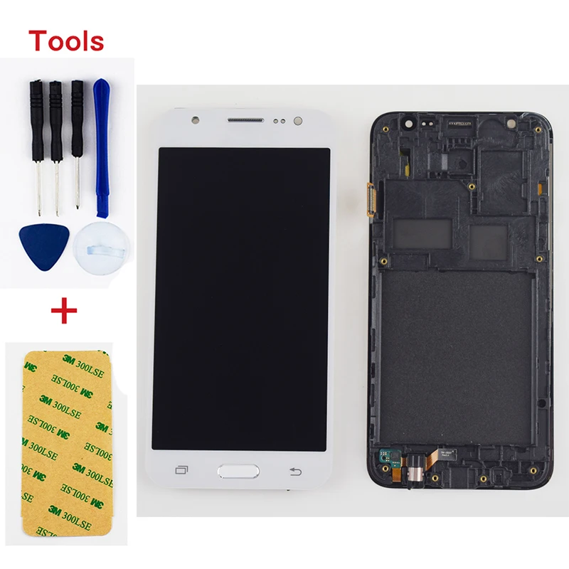 Сменный сенсорный ЖК дисплей для SAMSUNG Galaxy J5 2015 J500 J500H J500FN J500F J500M|Экраны мобильных