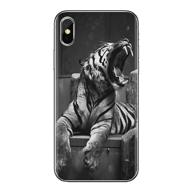 Trippy Feral Digital Tiger fractal For Xiaomi Redmi 4 3 3S Pro Mi3 Mi4 Mi4i Mi4C Mi5 Mi5S Mi Max Note 2 TPU Transparent Case |