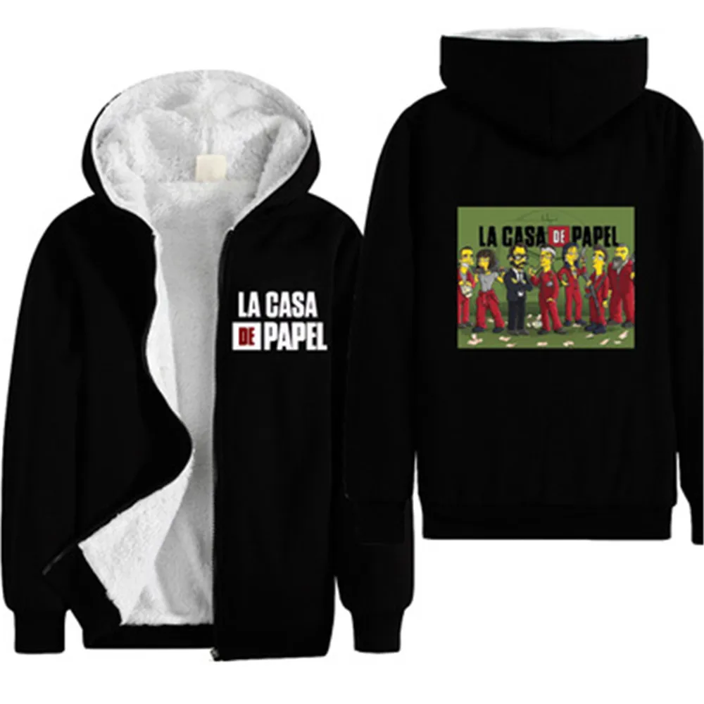 Зимний костюм для костюмированной вечеринки с надписью Money Heist Dali The Paper House Salvador