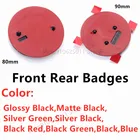 Эмблема заднего багажника, ЧернаяСеребристаязеленая, 90 мм, 80 мм, 2 шт.