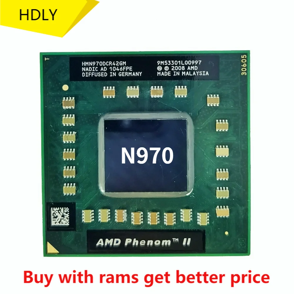 Четырехъядерный мобильный процессор AMD Phenom II N970 2 ГГц четырехъядерный