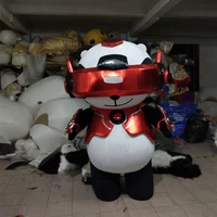 luminous inflatable panda costume fancy for carnival party costumes halloween costume pennywise suits cosplay party outfits