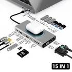 Док-станция для MacBook, совместимая с USB 3,0 док-станция для телефона док станция