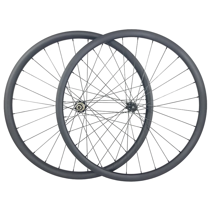 Бескамерные карбоновые колеса 1180 г 650B MTB гравий клиншер прямой тяги 28 мм