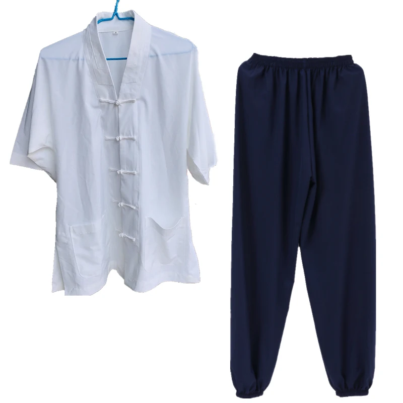 Костюм кунг фу с коротким рукавом для женщин| |