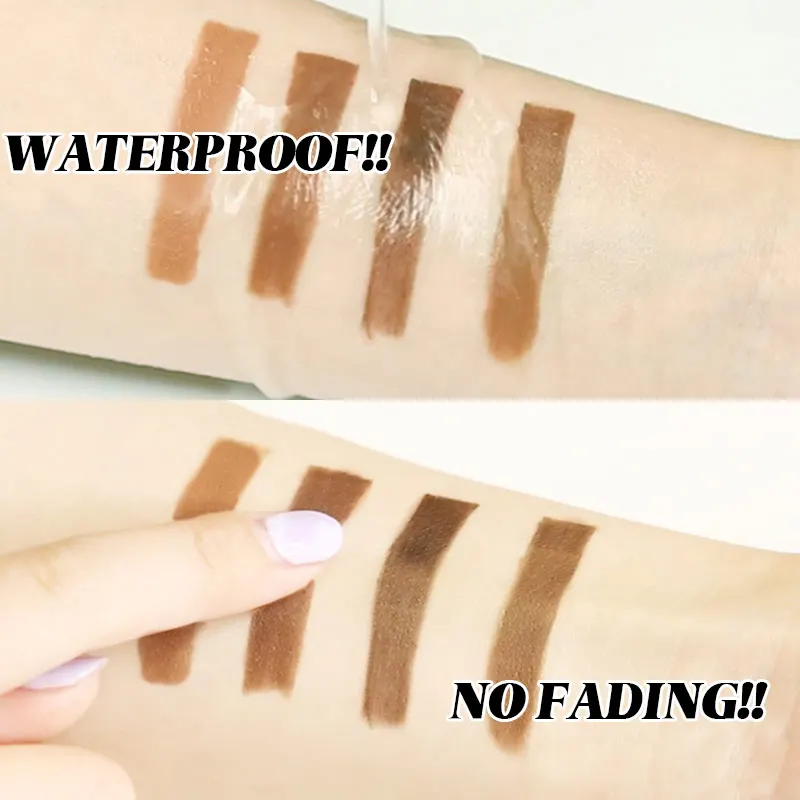 Горячая продажа двойной головкой Водонепроницаемый Eyebrown долговечный оттенок