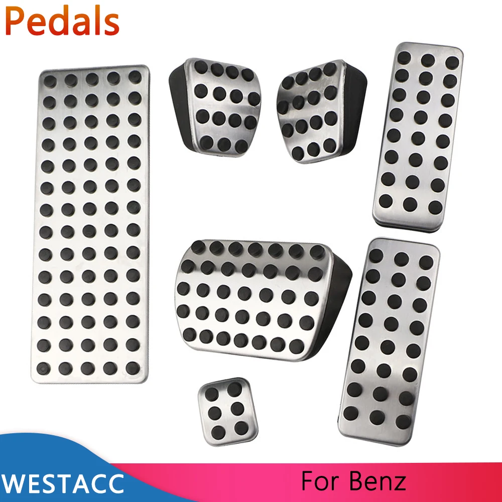 

Car Pedals Gas Brake Rest for Mercedes Benz AMG A B CLA GLA ML GL R Class W176 W245 W246 W251 W164 W166 X164 X166 C177 X156