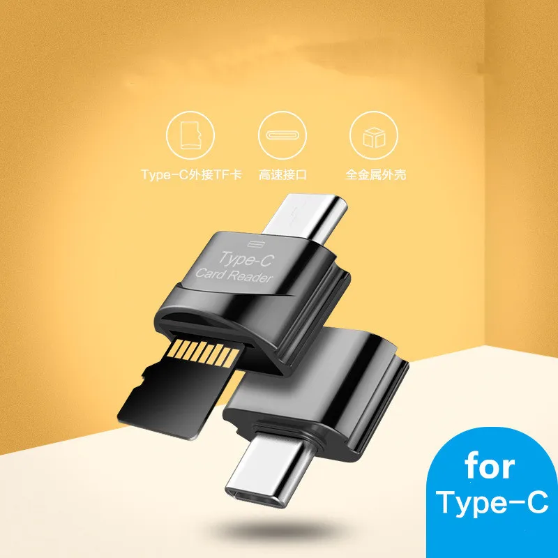 Картридер OTG с USB Type C на Micro SD 1 шт.|Переходники и адаптеры| |