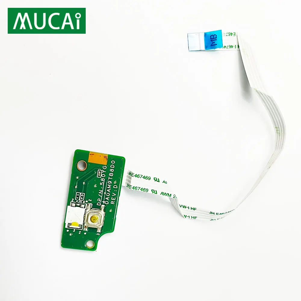 

For DELL INSPIRON 15 7000 7557 7559 5577 5576 P57F laptop Power Button Board with Cable 0GRN82 DA0AM9TB8D0 Repairing Accessories