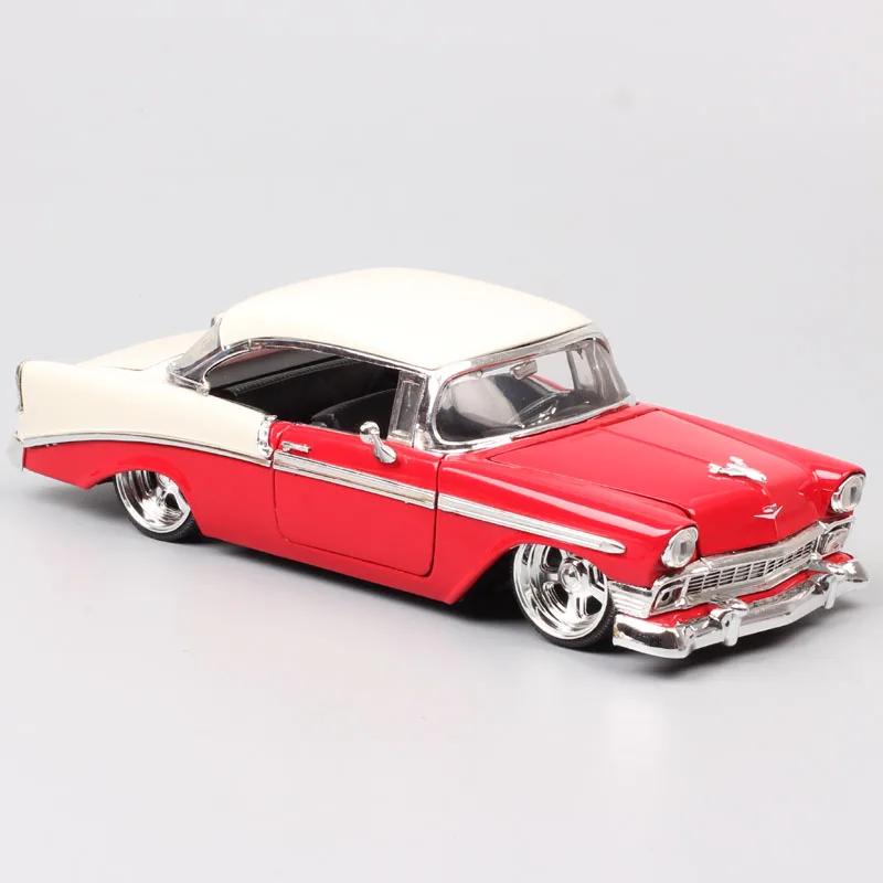 Детские 1:24 винтажные Jada старое 1956 chevrolet bel air hardtop chevy wagon металлические Литые и игрушечные машинки Миниатюрные модели автомобилей