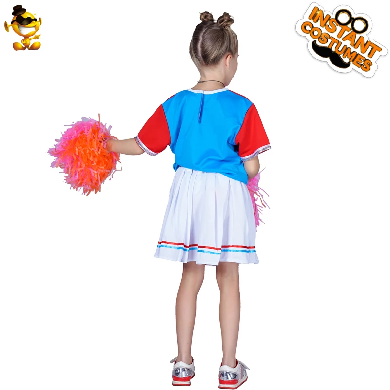 

DSPLAY Halloween Christmas New Year New Design Girls Dance Costume Cheerleader Costume For Kids Fancy Dress Costumes