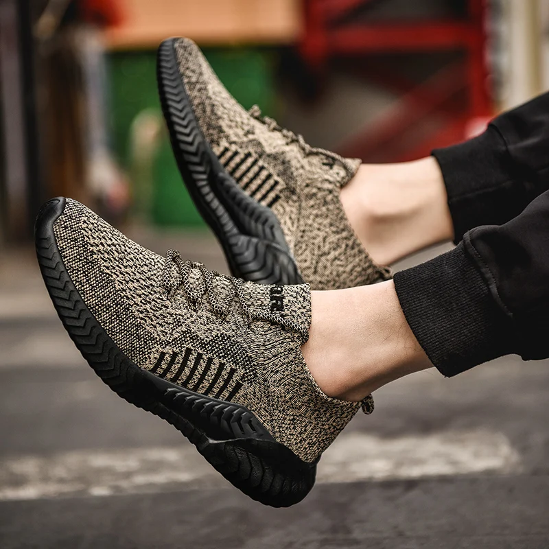 

Sneakers Fashion Men Casual Shoes For Men Sneakers Mesh Air Sock Shoe Slip-on Men Walking Sneakers Summer Men Shoes Size 45