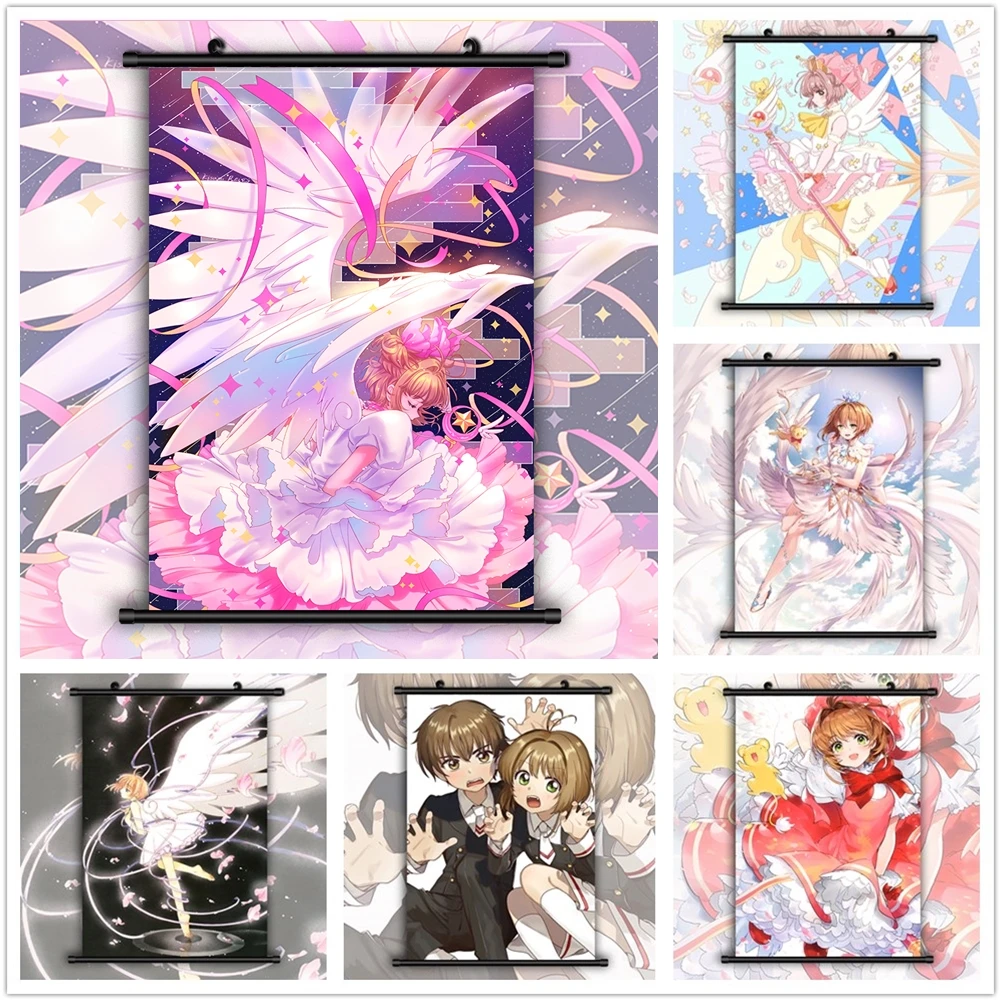 

Card Captor Sakura Kinomoto Sakura Anime Manga HD Print Wall Poster Scroll