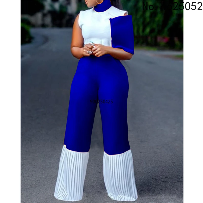 New African Clothes for Women Jumpsuit Fashion Plus Size American Clothing Dubai Arab Maxi Office Lady Elegant Casual | Тематическая