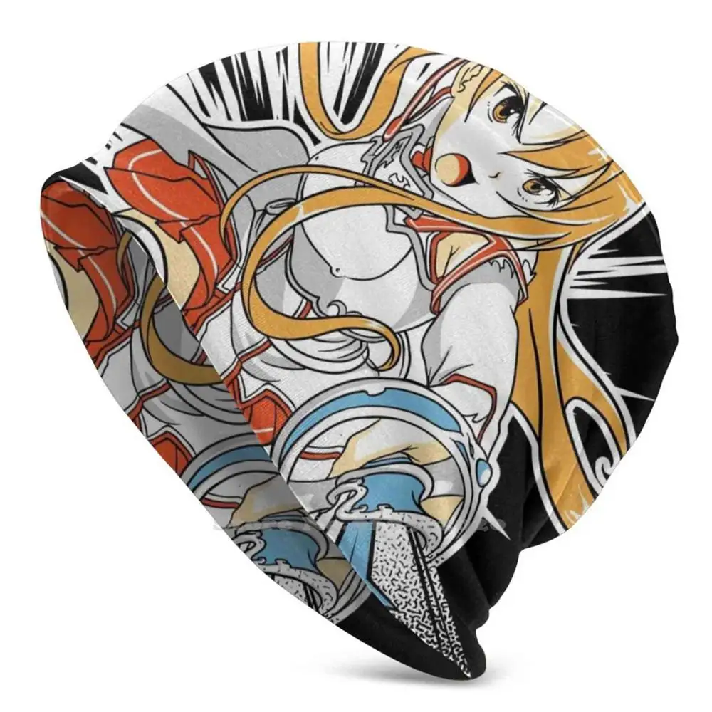 

Isekai Beanie Hat Hedging Cap Outdoor Sports Breathable Thin Windproof Sword Art Online Sao Kirito Asuna