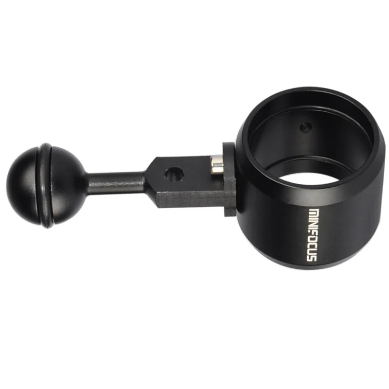 Миниатюрный фокус шаровой рычаг для дайвинга светильник держатель зажим