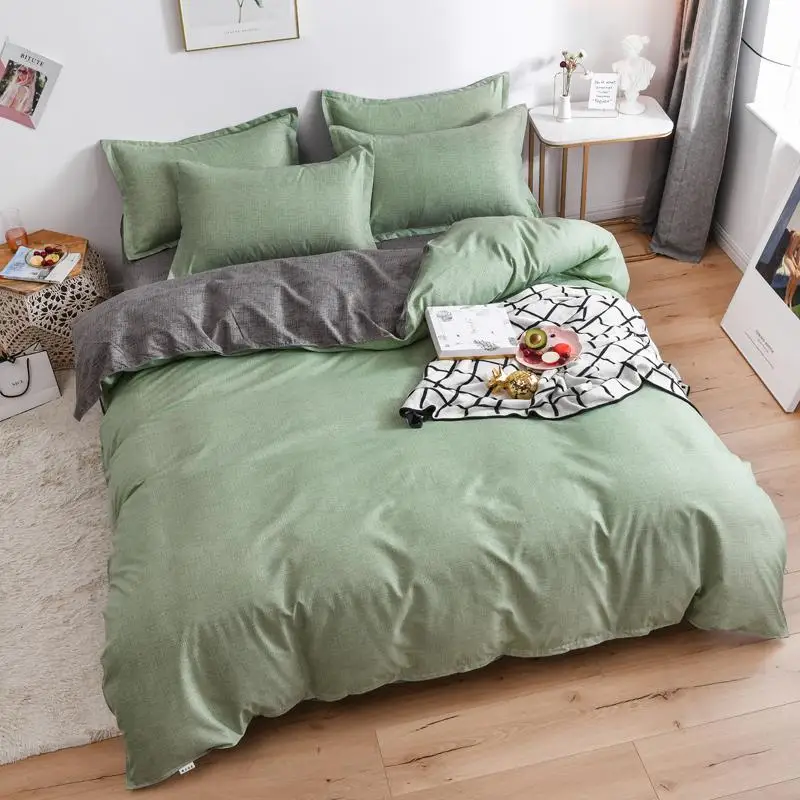 57 листьев Постельное белье кровать подкладки: пододеяльник простынь наволочки