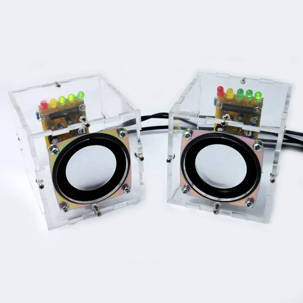 2 шт./компл. коробка для подарка музыкальный усилитель Музыка Прозрачный смешной