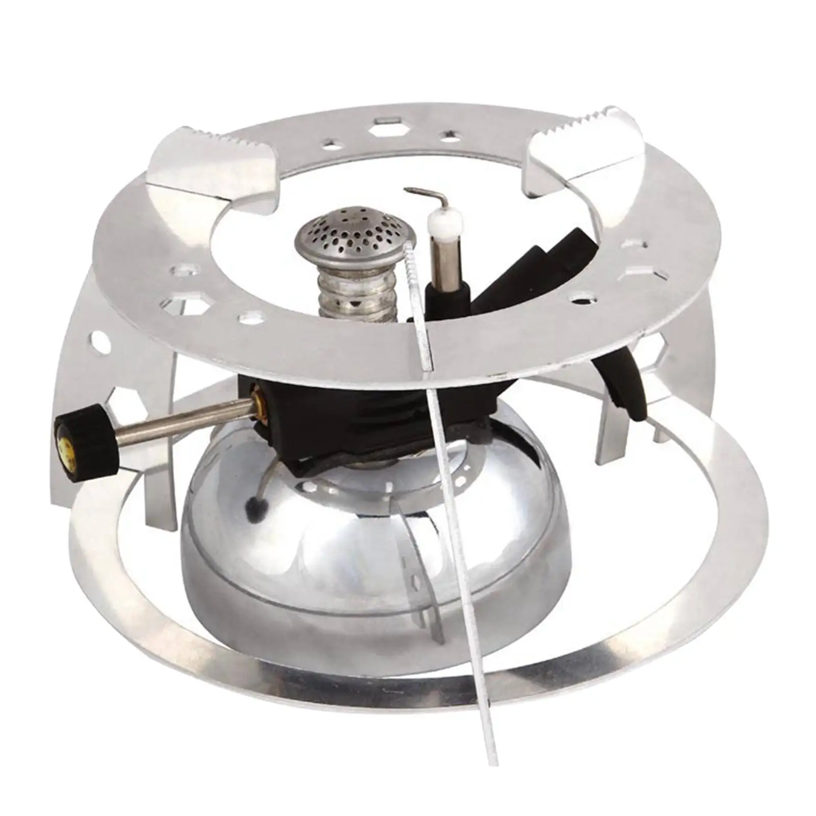 

Outdoor Gas Stove Portable with Furnace Stand Camping Stove Gas Picnic Stove for Hiking Indoor Traveling Brewing Coffee Outdoor