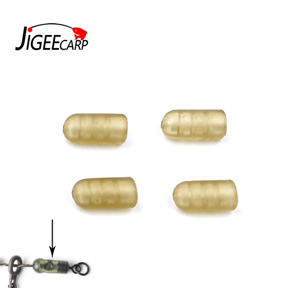 JIGEECARP 20 шт для рыбалки на карпа, chod буферные шарики цилиндр силиконовые шарики ударные буферные шарики рыболовные аксессуары для снаряжения свинцовые зажимы