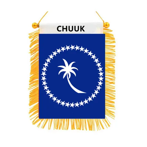 Утренний Национальный флаг Чука на заказ, 8x10 см/10x5 см