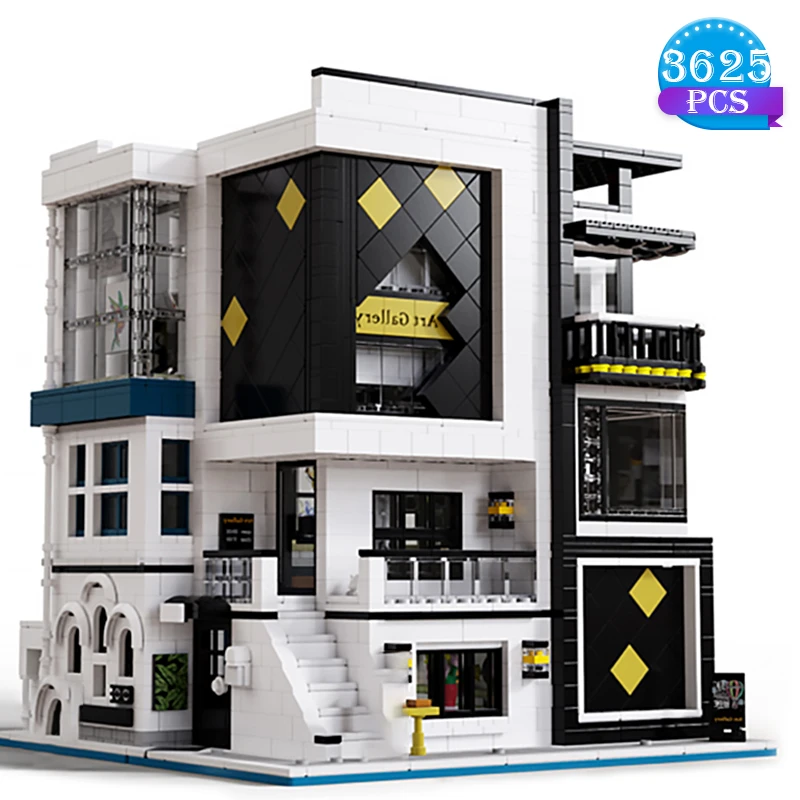 

Ideas Architecture Series Building Blocks Expert Street View Famous Painter Art Gallery Bricks Toys Birthday Gifts for Children