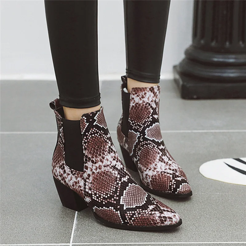 2020 женские Фетиш-красные ботинки большие размеры 5 см ботильоны на высоком