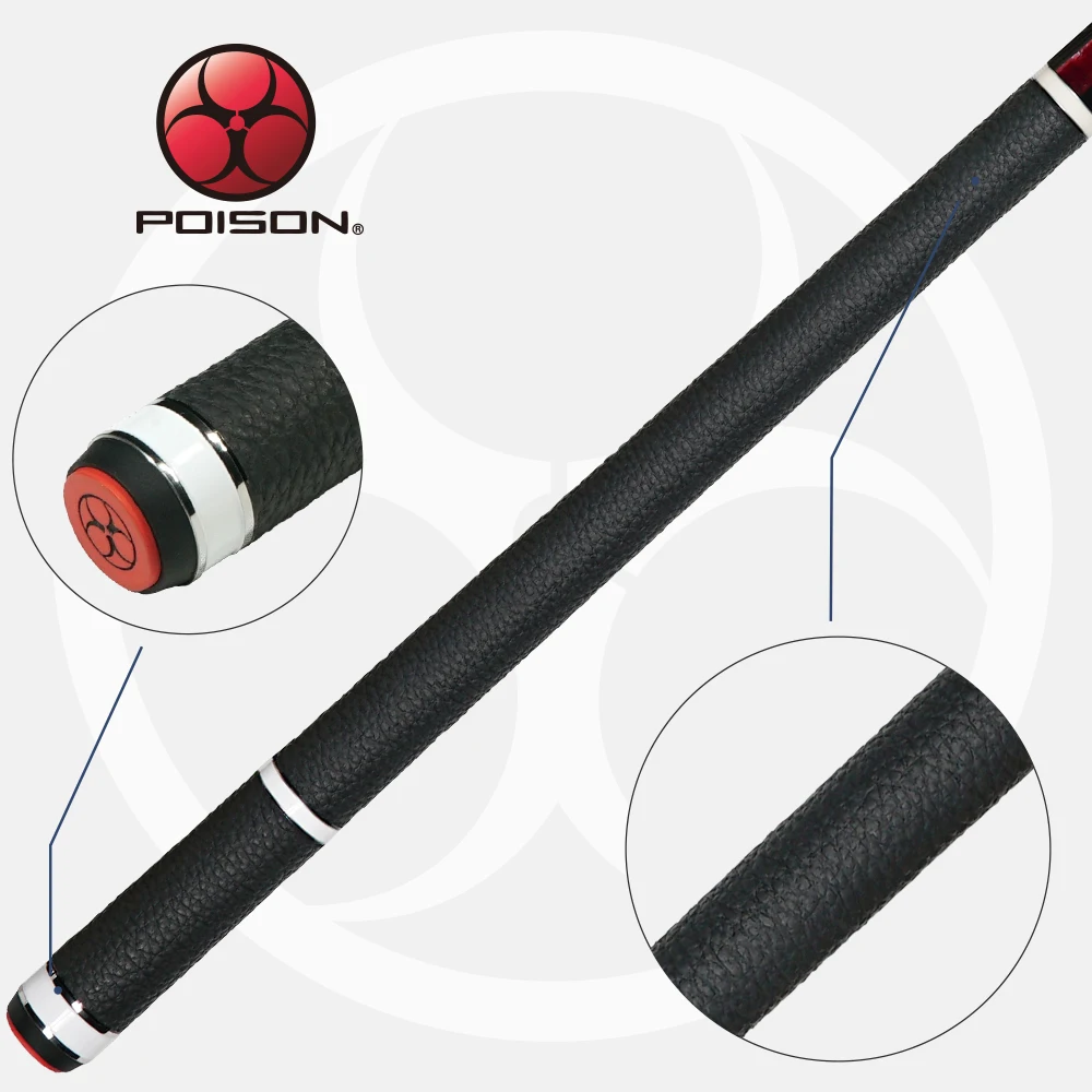 Official POISON ST Billiard Pool cue C8 Technology Shaft 12.75mm Tip Professional Teco Billar Stick Excellent Billard Cue | Спорт и
