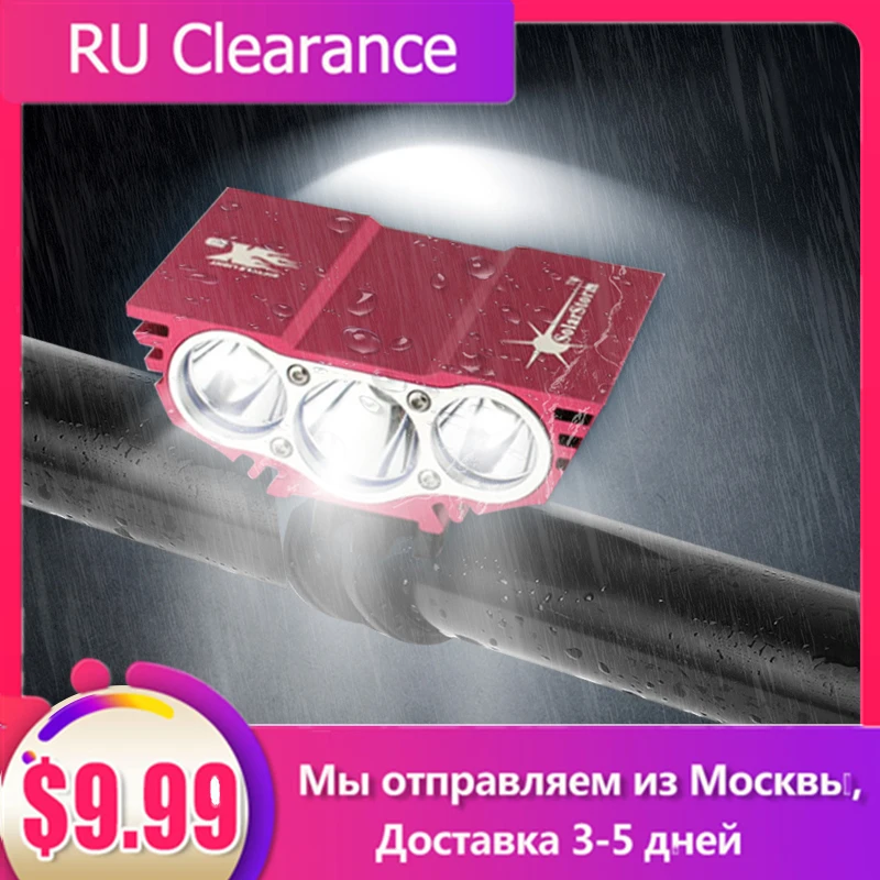 Водонепроницаемый велосипеда светильник для горного руль головной MTB велосипед