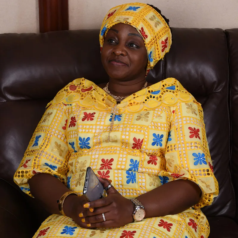 Новое поступление африканская швейцарская 100% хлопковая вуаль кружево в