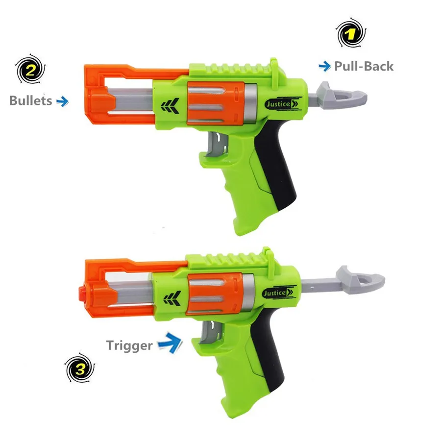 Ручной мягкий пулемет костюм для Nerf пули игрушечный пистолет большой дальности Дротика бластер пистолет детские игрушки подарок