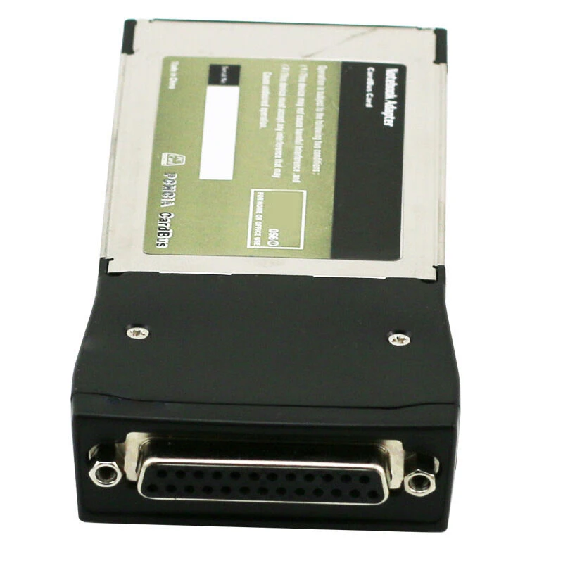

PCMCIA Card to High Speed Laptop Parallel Printer LPT Port DB25 Cardbus Adapter PCMCIA Port Converter Support Windows