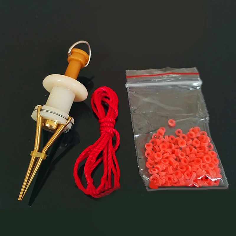 Earthworm Clip Fishing Lures Professional Worm Clip Fishing Tackle Accessories