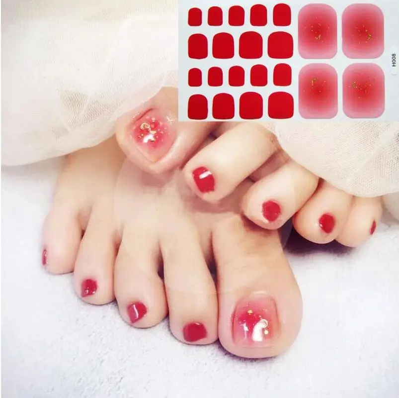 Стикер для ногтей ручка масло пленка лак клей спины водостойкая 22|Стикеры и