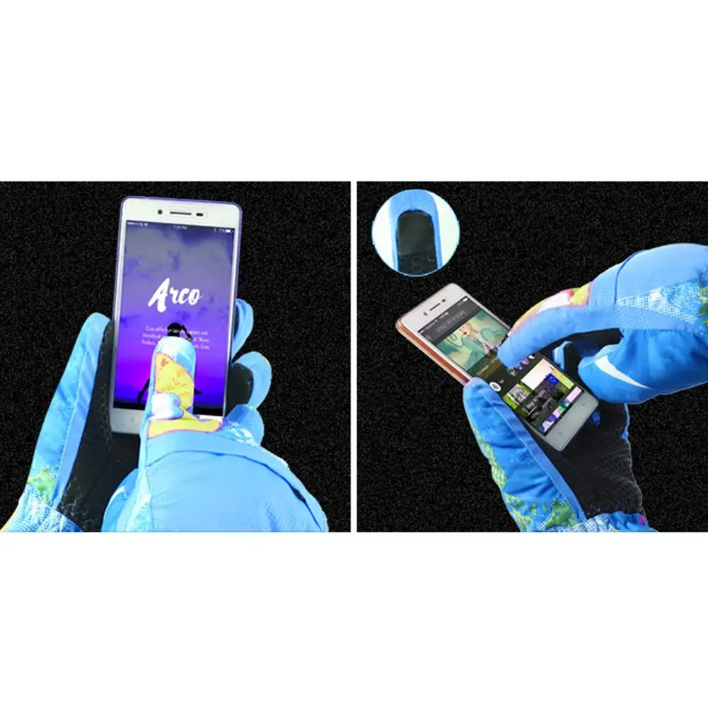 Перчатки для сноуборда водонепроницаемые зимние теплые перчатки термоперчатки