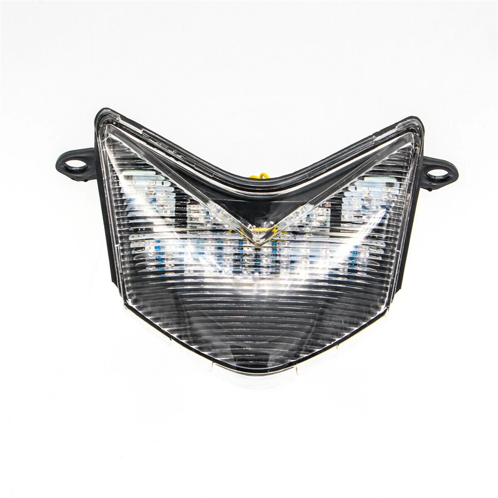 

12V New Clear Motorcycle LED Taillight Brake Light For Kawasaki ZX-6R/636 05-06