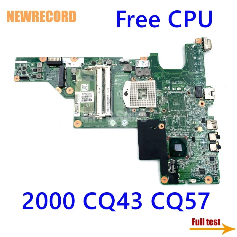 NEWRECORD 646175-001 аккумулятор большой емкости для HP 2000 COMPAQ CQ43 CQ57 Материнская плата