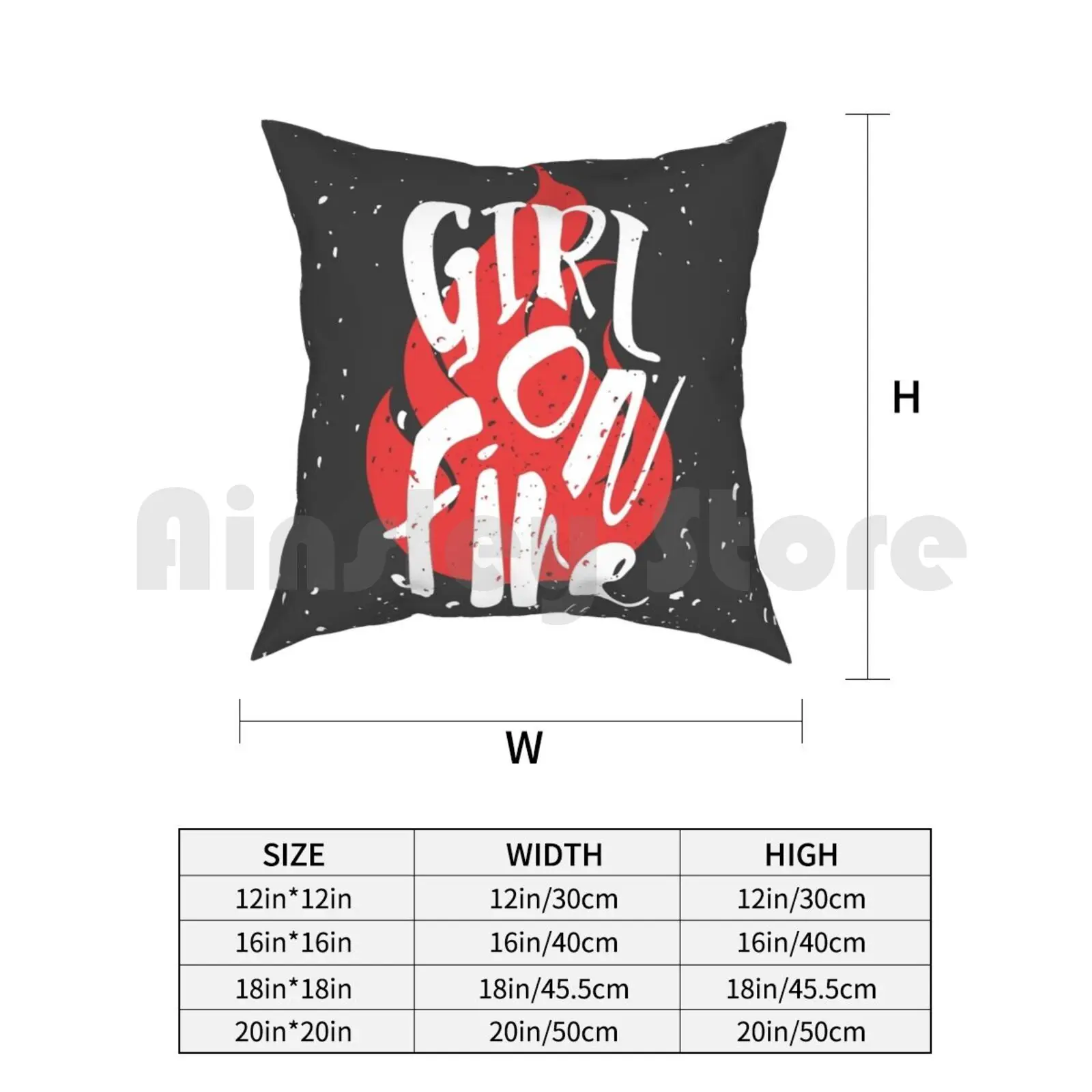 Детская мягкая подушка с рисунком для Голодных игр