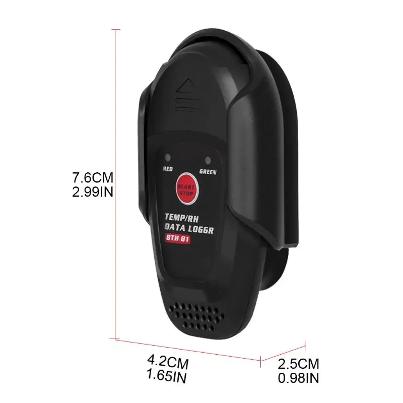 

High Accuracy USB Temperature Humidity Data Logger Recorder Generates PDF Data Recording Datalogger High Quality and Brand New