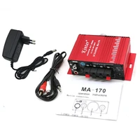ma170 led mini hi fi audio stereo amplifier power car play music arcade game diy kit for raspberry pi pinball vending machine