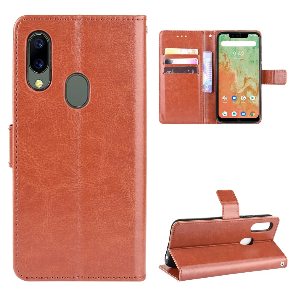for umidigi a3x case luxury leather flip wallet phone case for umidigi a3x case stand function card holder free global shipping