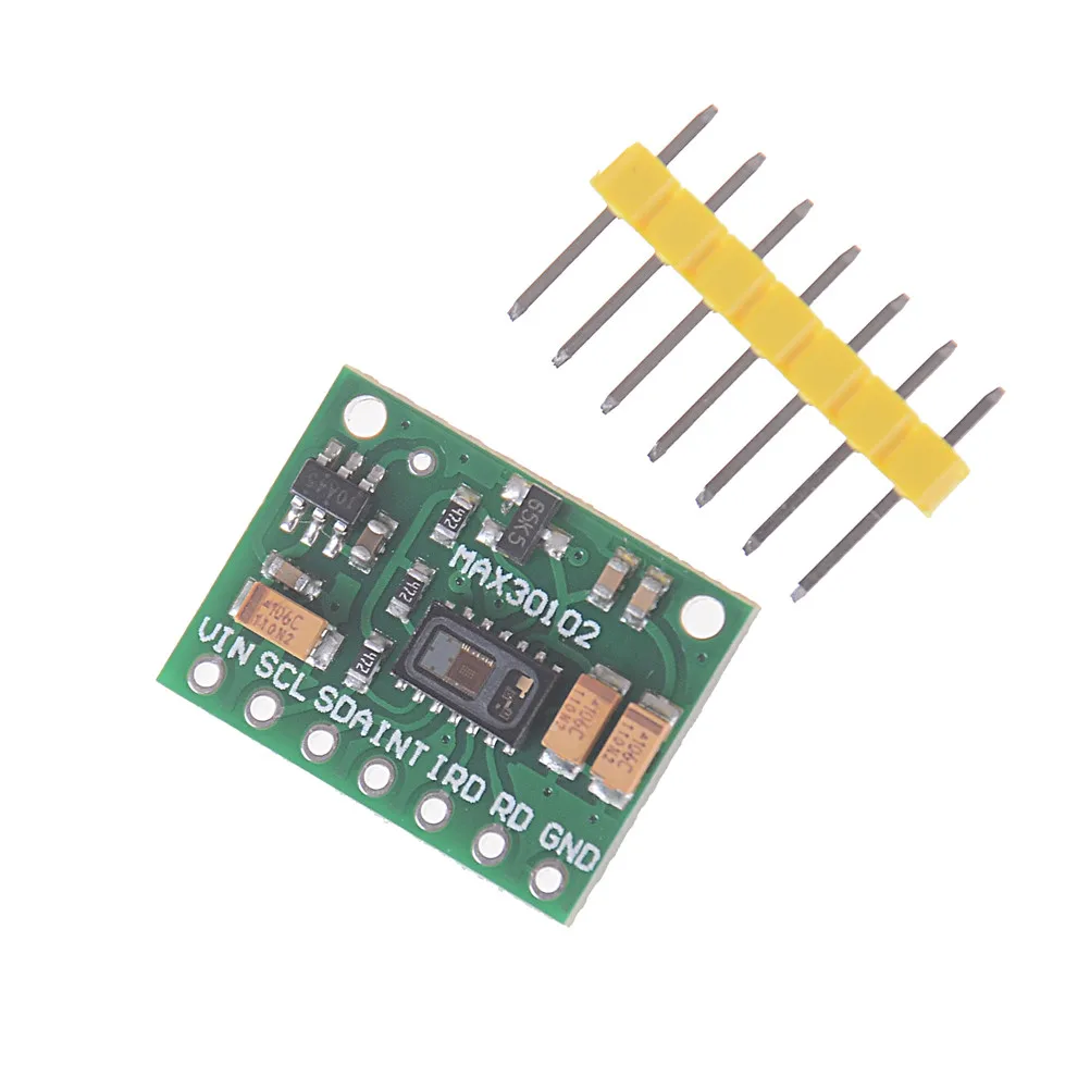 

1PCS MAx30100 Green Low Power MAX30102 Heart Rate Oxygen Pulse Breakout for Arduino Replace Whosesale