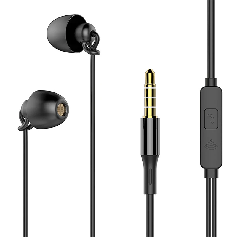 

HIFI Bass Headset 3.5mm In-Ear Earphone Stereo Earbuds Headphone Wired Mic