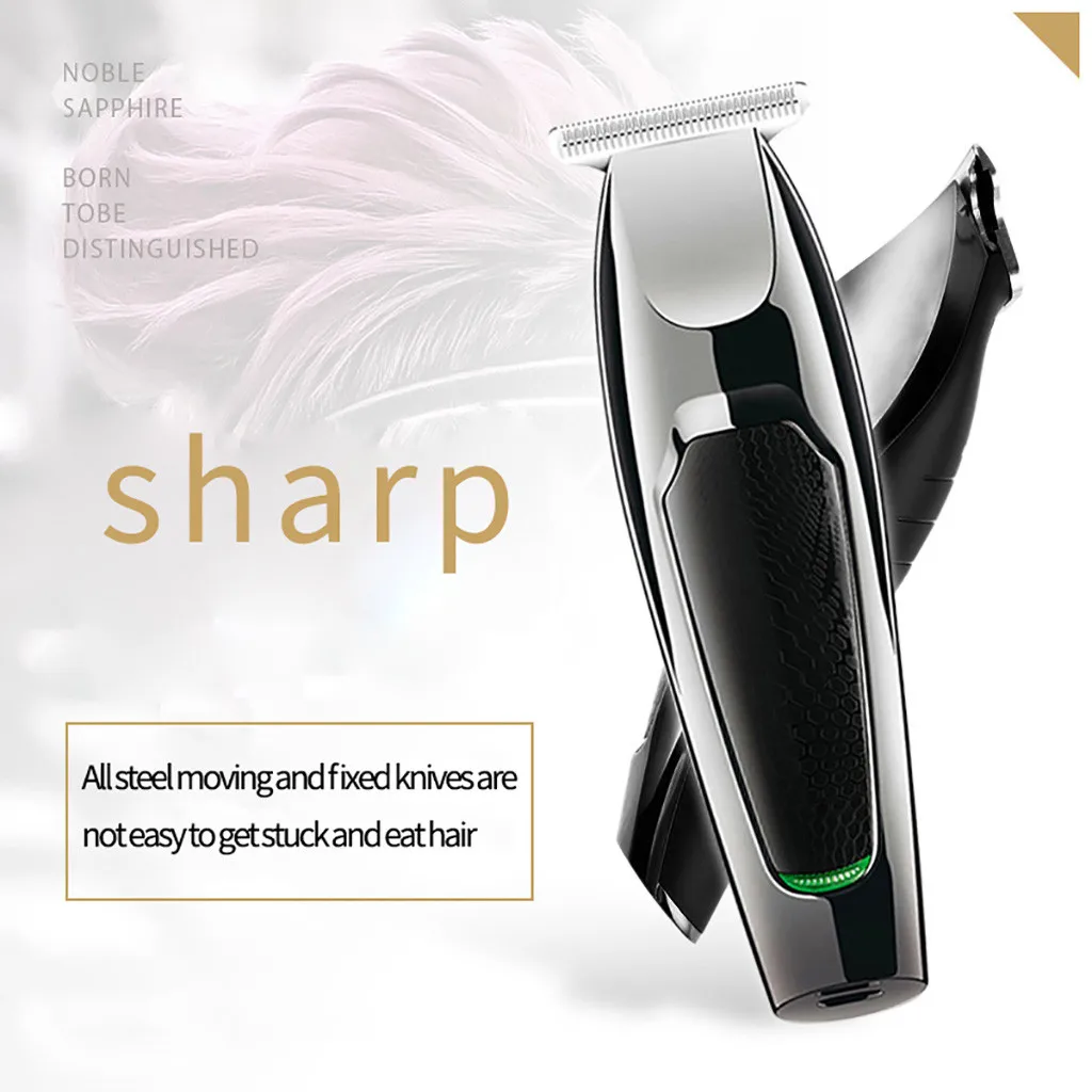 

Barber's razor Men's electric shaver cleaning face rechargeable razor Trimmer Comb Men beard trimmer head shaving machine #0903