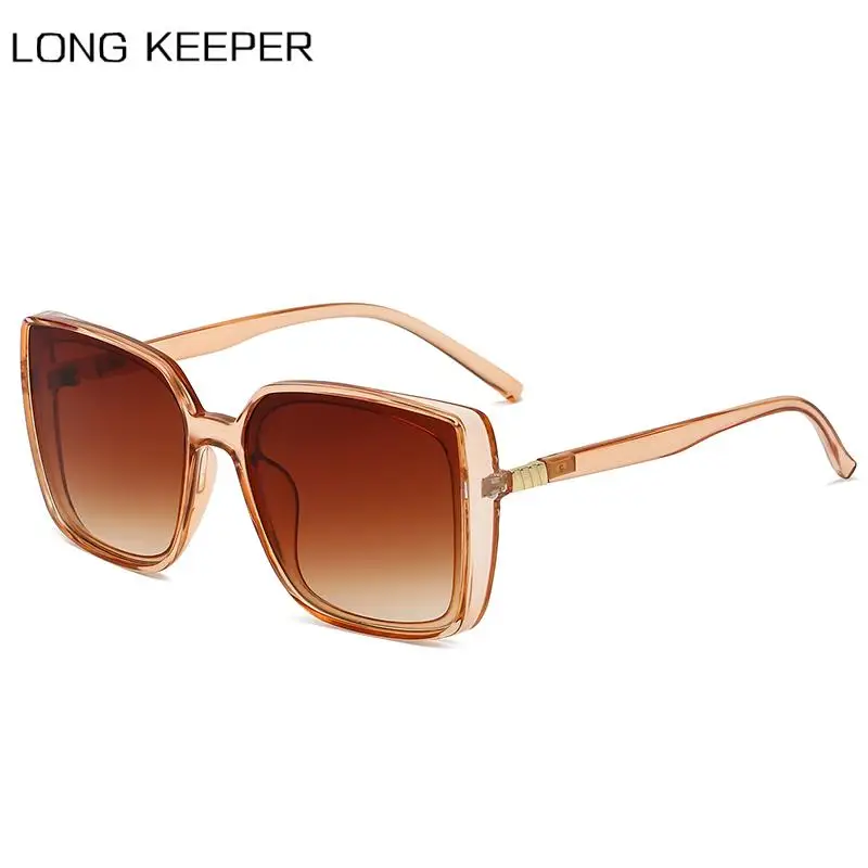 

Очки солнцезащитные для мужчин и женщин UV-400, модные большие квадратные солнечные очки для вождения на открытом воздухе