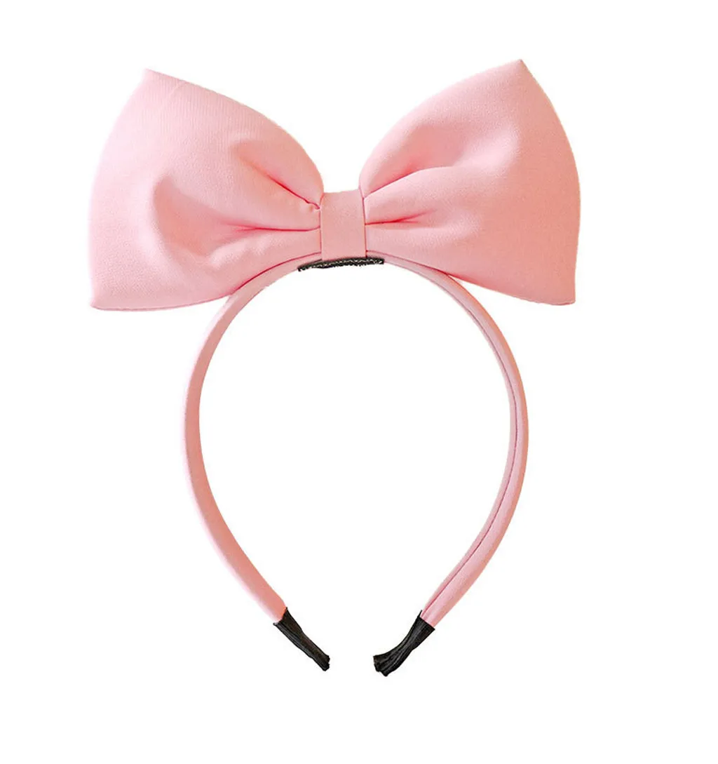 Плюшевая лента для волос с красным бантом красновато-розовый костюм подарок на