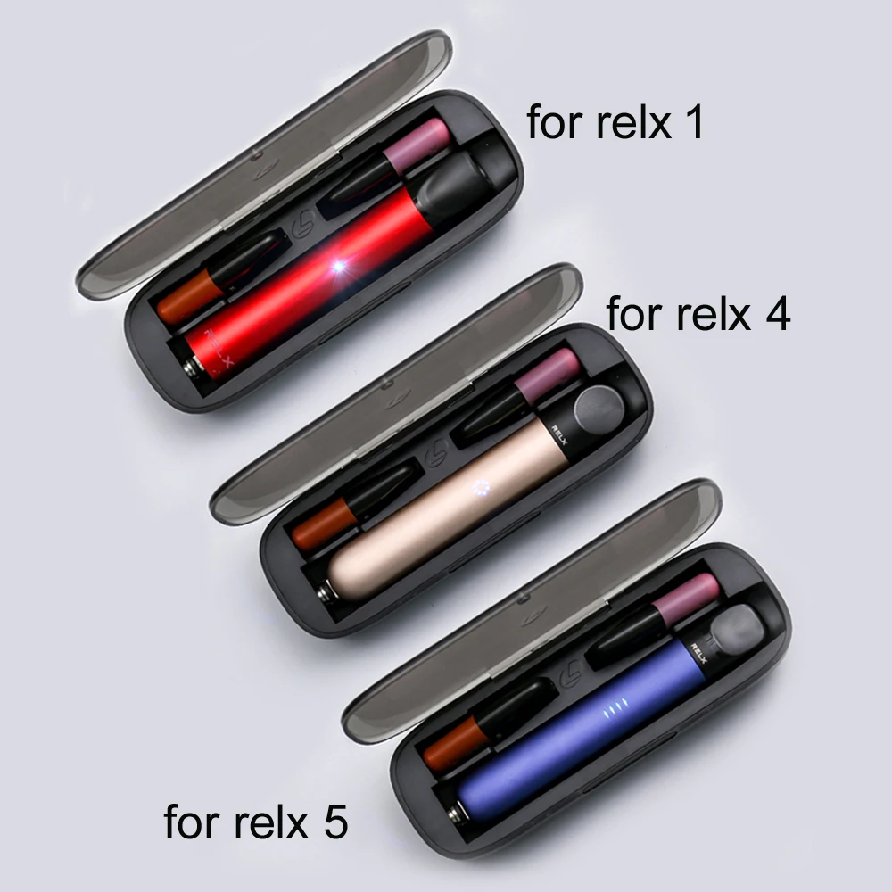 

factory Protective soft leather skin glitter sticker wrap charging box for relx 1 4 5 infinity vape pod pen